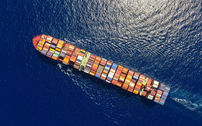 container-schiff-elektromotor